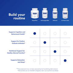 Pure Encapsulations DopaPlus vegan certification emblem on packaging