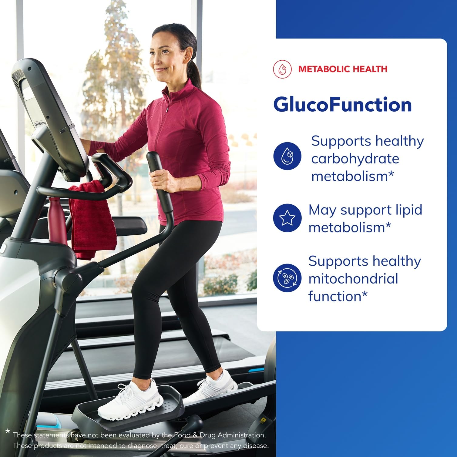 Pure Encapsulations GlucoFunction capsules image shows easy daily dosing.