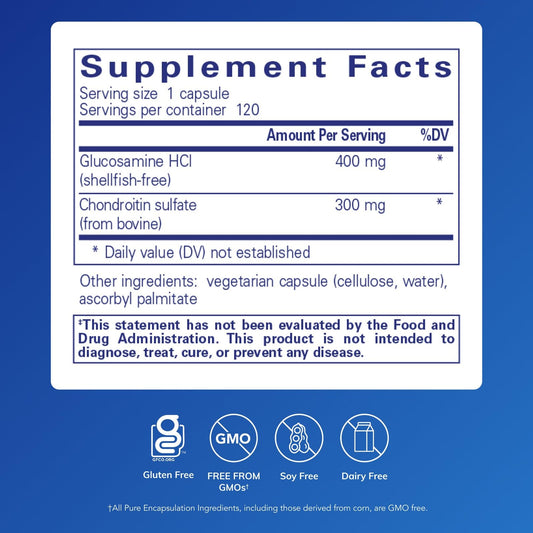 Joint health formula diagram highlighting hypoallergenic dual-strength