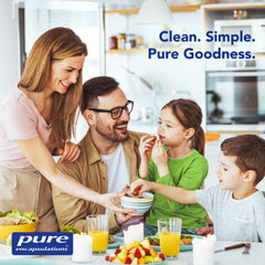 Pure Encapsulations Gluten/Dairy Digest bottle pour captures easy dosing.