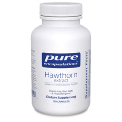 Pure Encapsulations Hawthorn Extract bottle and label