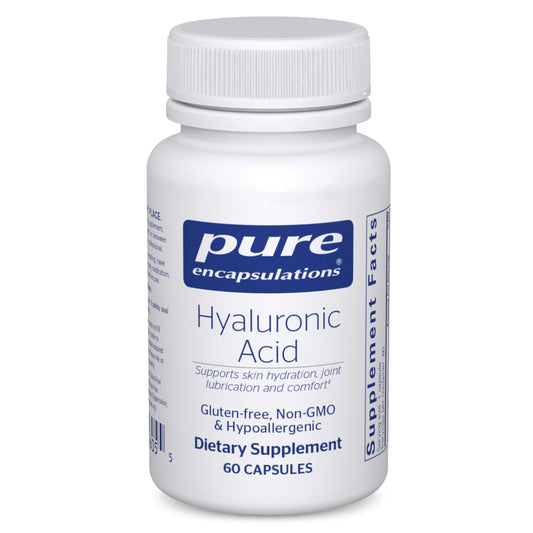 Pure Encapsulations Hyaluronic Acid bottle with 60 capsules