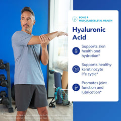 Pure Encapsulations Hyaluronic Acid label displays gluten-free and non-GMO features.