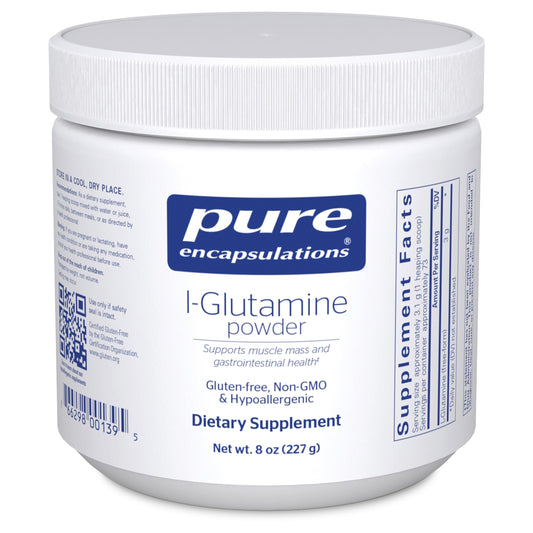 Pure Encapsulations L-Glutamine Powder bottle 8 oz