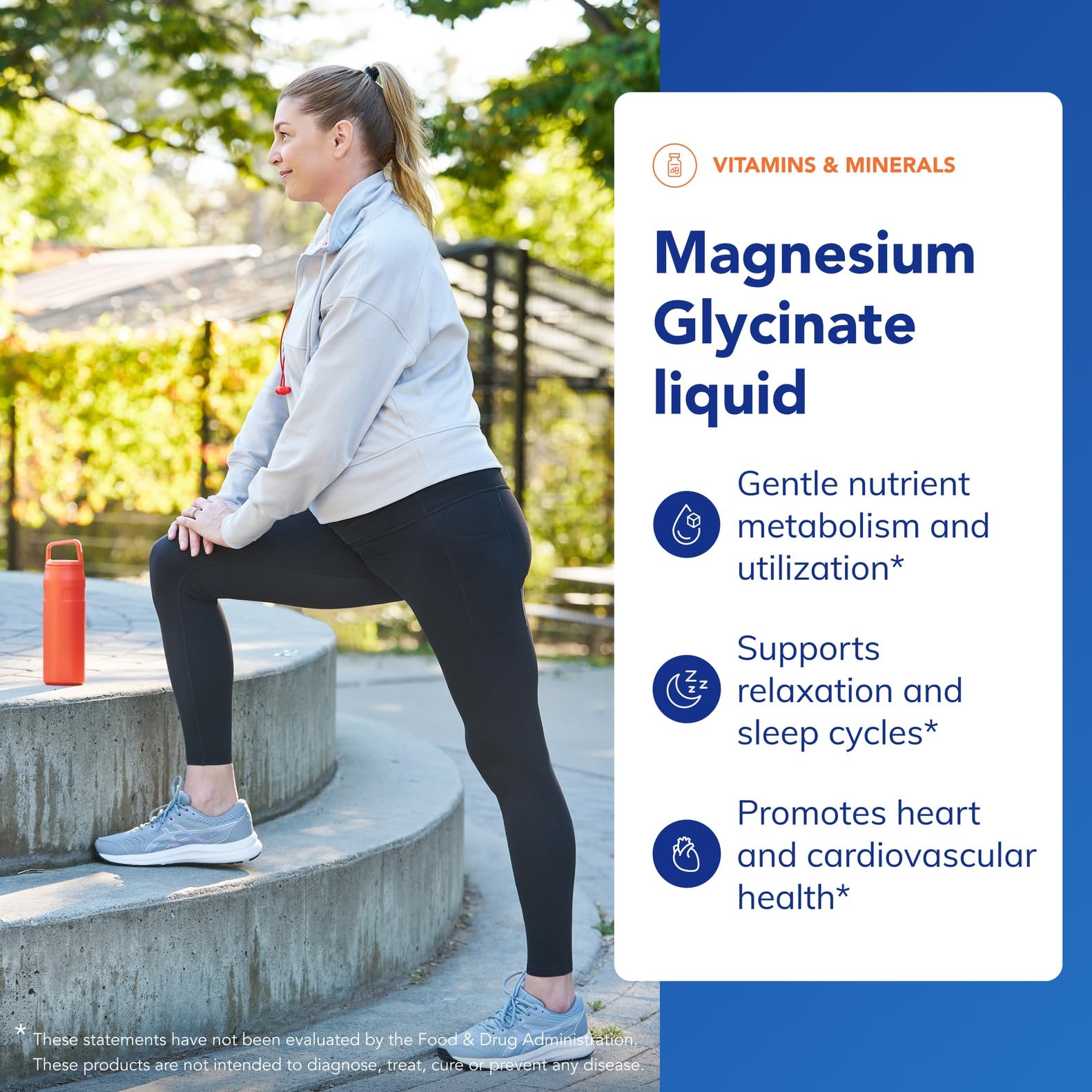 Pure Encapsulations Magnesium Glycinate Liquid dosing spoon for convenient daily use.
