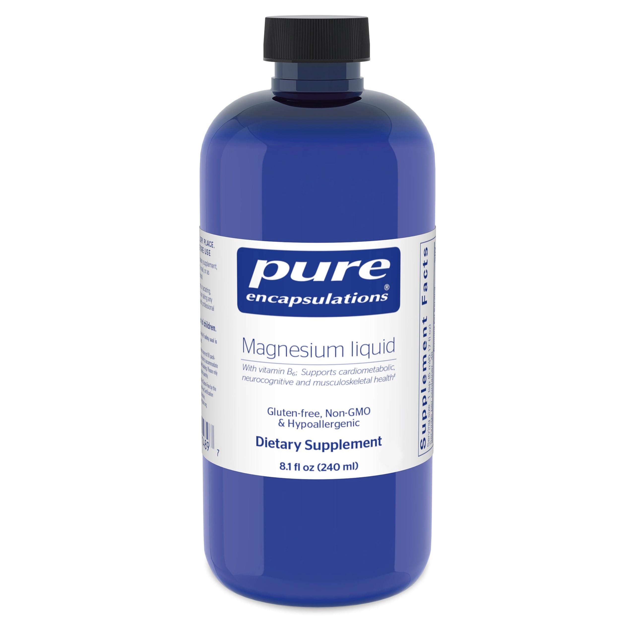 Magnesium Liquid bottle front view