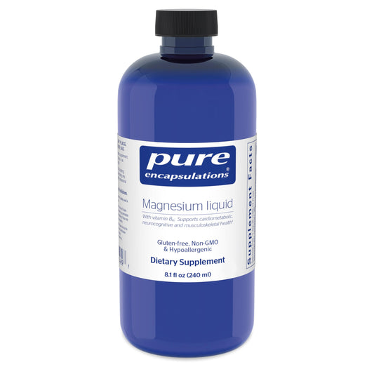 Magnesium Liquid bottle front view