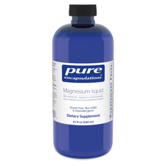 Pure Encapsulations Magnesium Liquid bottle for convenient daily dosing and wellness