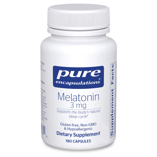 Pure Encapsulations Melatonin 3 mg bottle