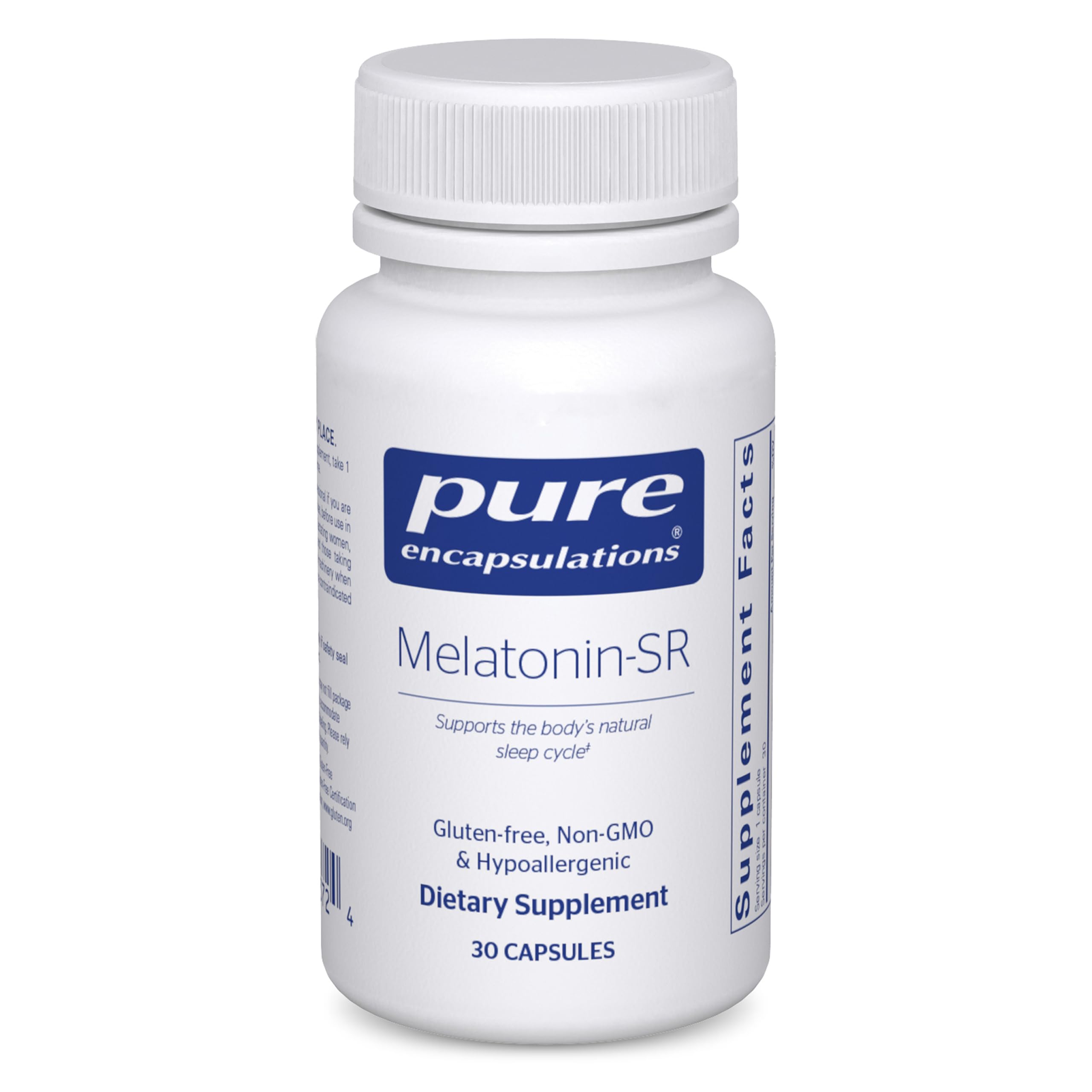Pure Encapsulations Melatonin-SR bottle and box