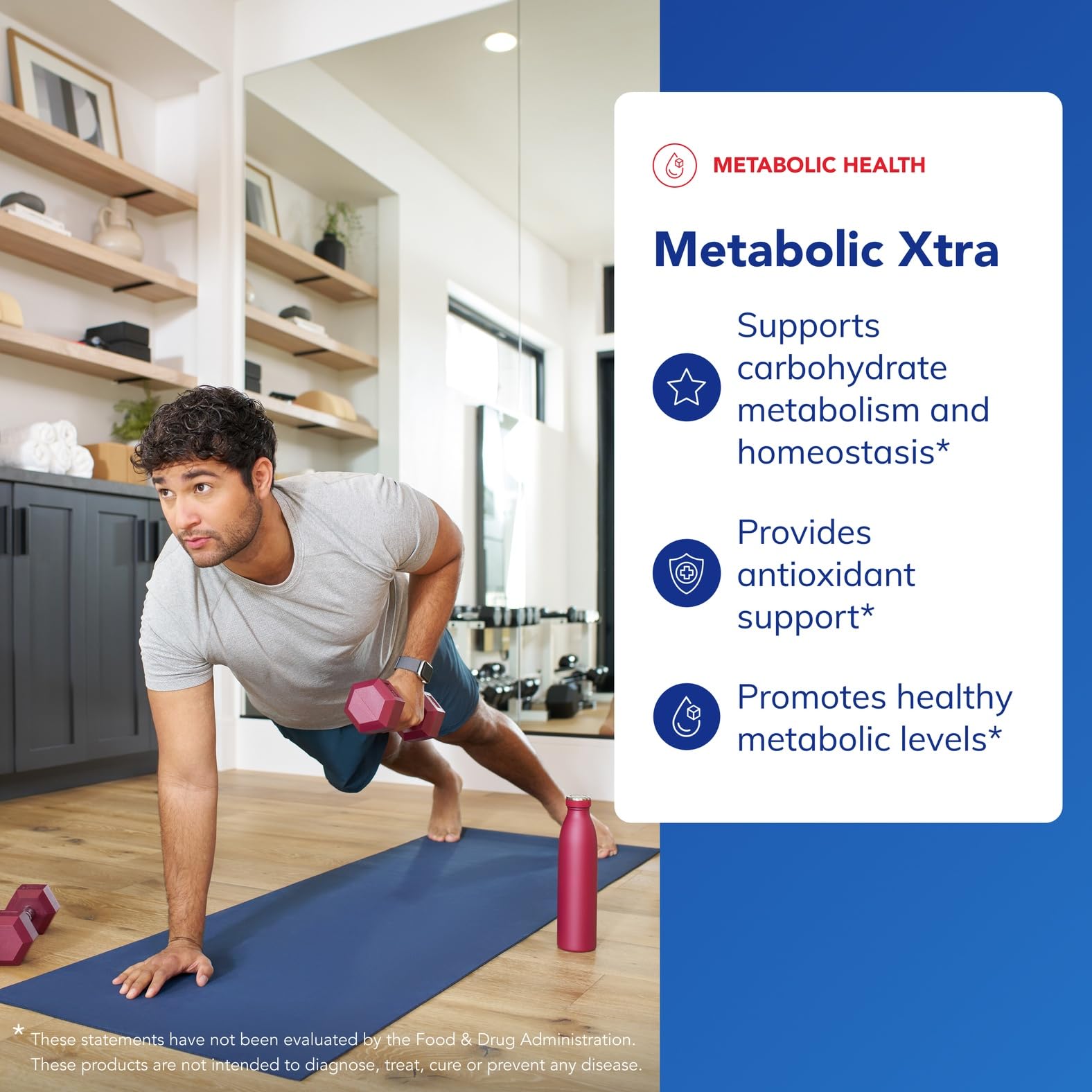 Metabolic Xtra capsules spilling from bottle
