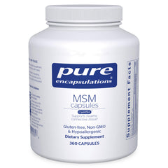 Pure Encapsulations MSM Capsules bottle