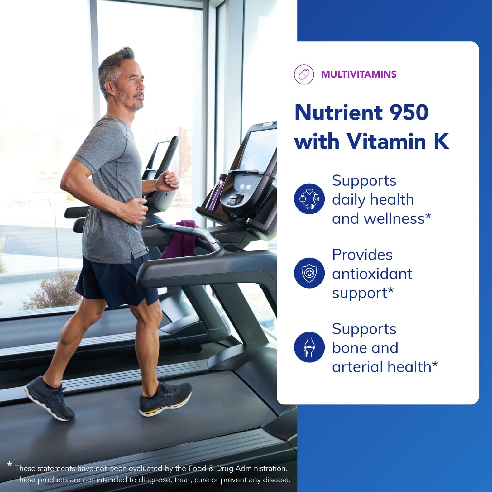 Capsules of Nutrient 950 with Vitamin K close-up