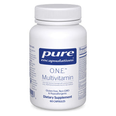 Bottle of Pure Encapsulations O.N.E. Multivitamin (60 capsules)