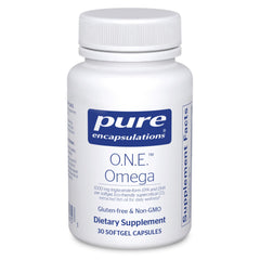 Pure Encapsulations O.N.E. Omega bottle - hero image