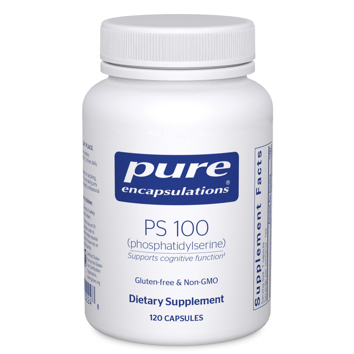 Pure Encapsulations PS100 front bottle
