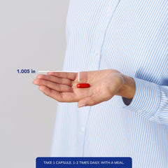 Close-up of Q-Gel 100 softgel capsules