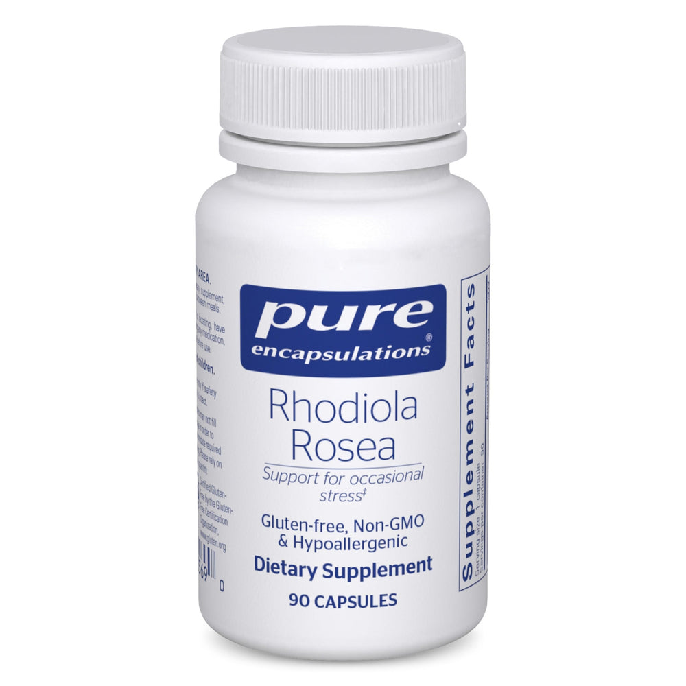 Pure Encapsulations Rhodiola Rosea 90-capsule bottle - hero image