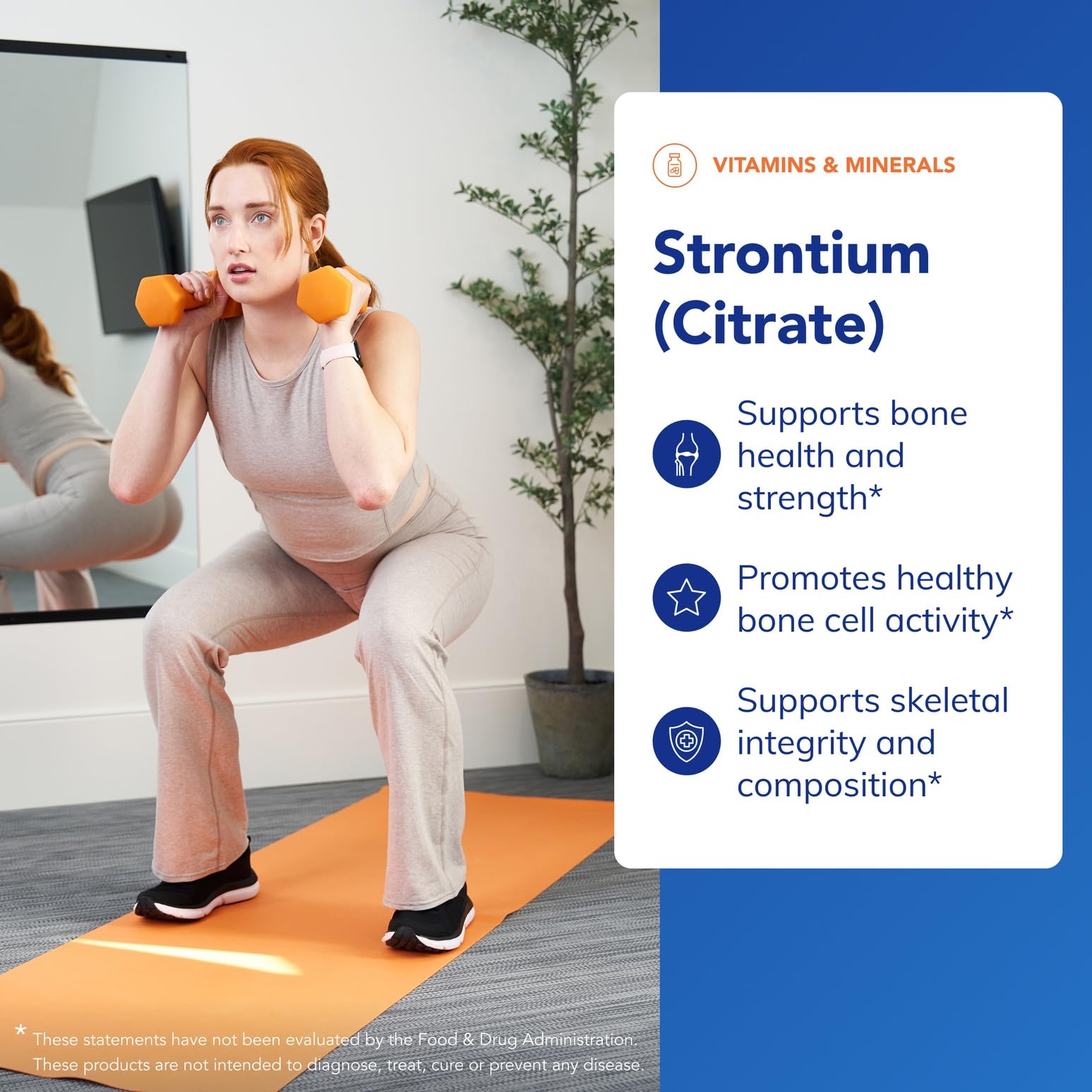 Close-up of Strontium (Citrate) capsules