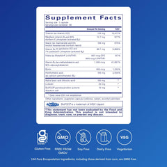 Close-up of Ultra B-Complex with PQQ product label