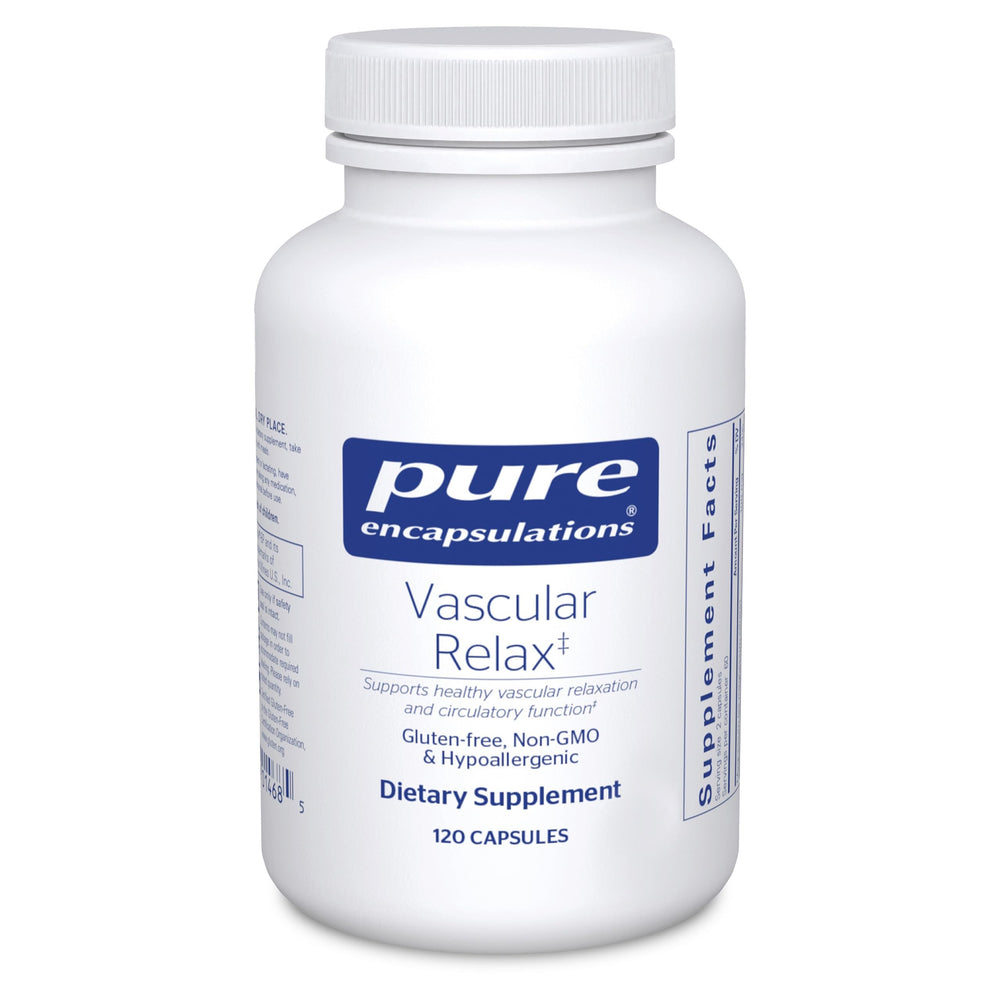 Pure Encapsulations Vascular Relax bottle front