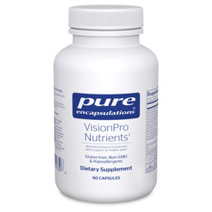 Bottle of VisionPro Nutrients supplement by Pure Encapsulations
