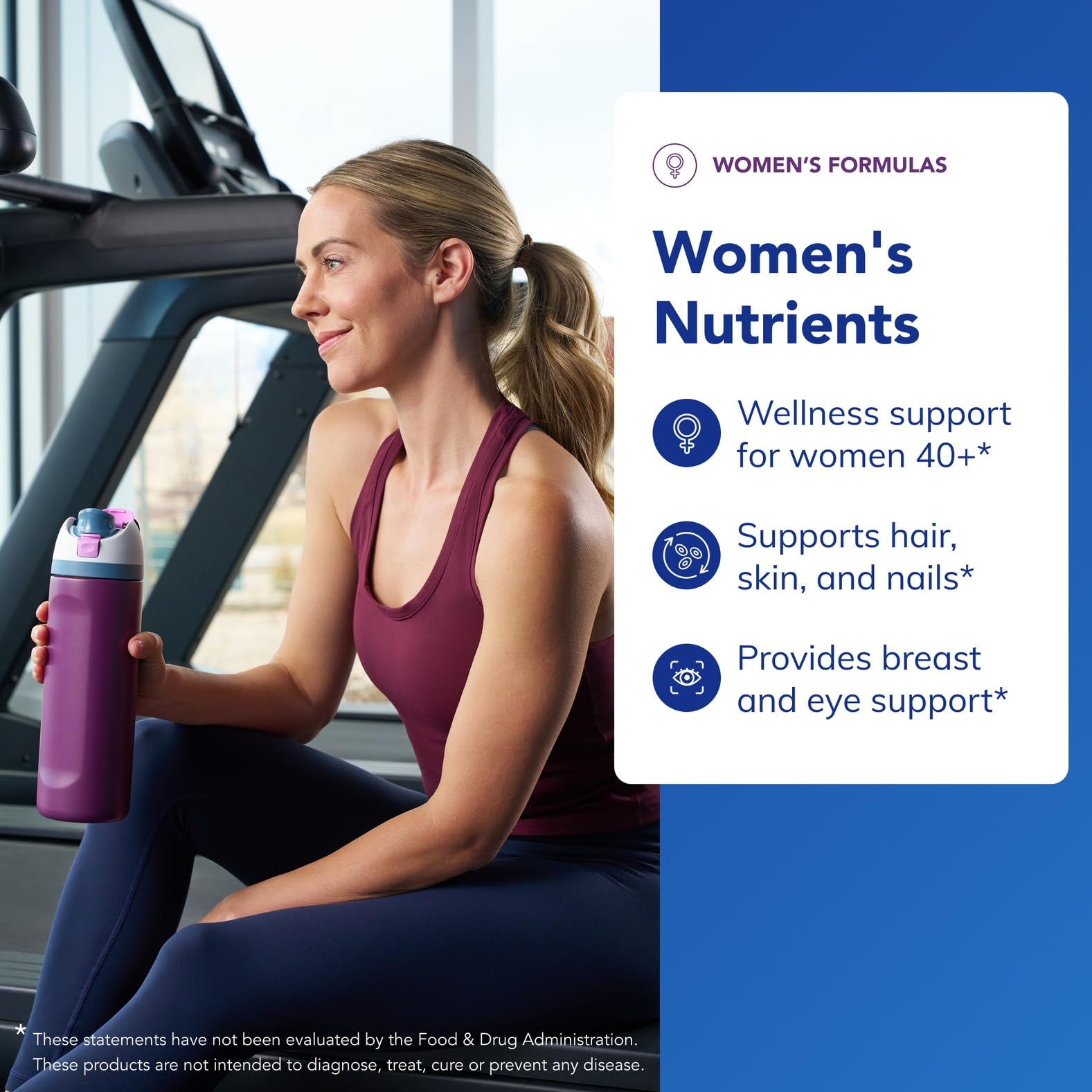 Vitamin capsule bottle with 360 capsules for Women 40+