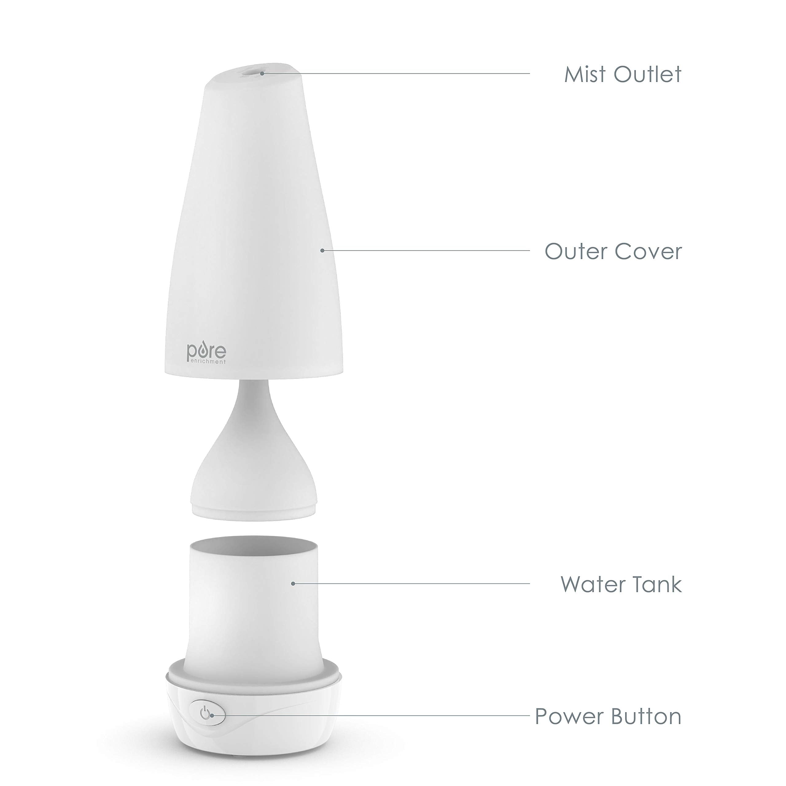 Diffuser with included AC adapter and water measuring cup