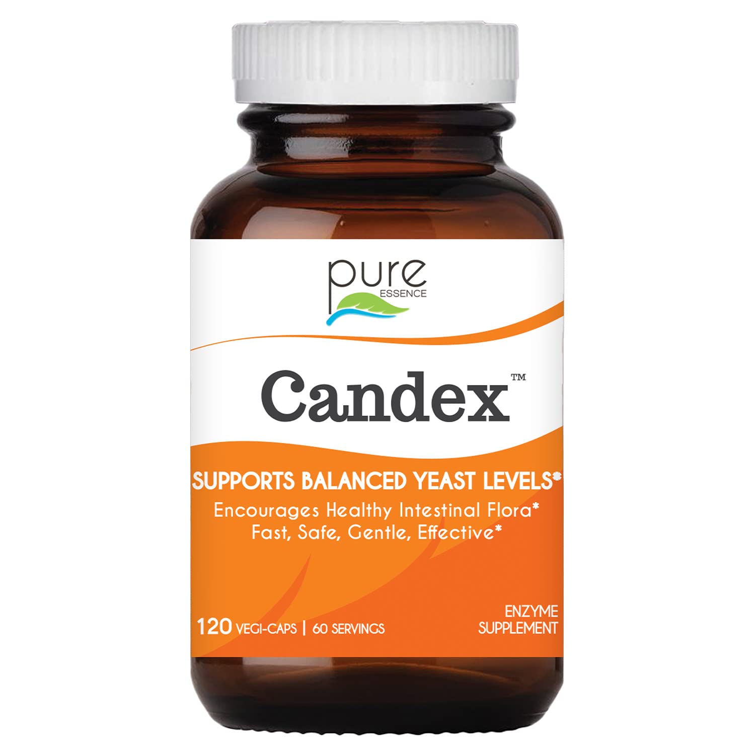 Pure Essence Candex 120 capsules bottle