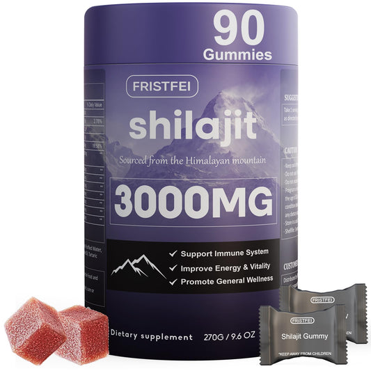 Bottle of Pure Himalayan Shilajit Gummies
