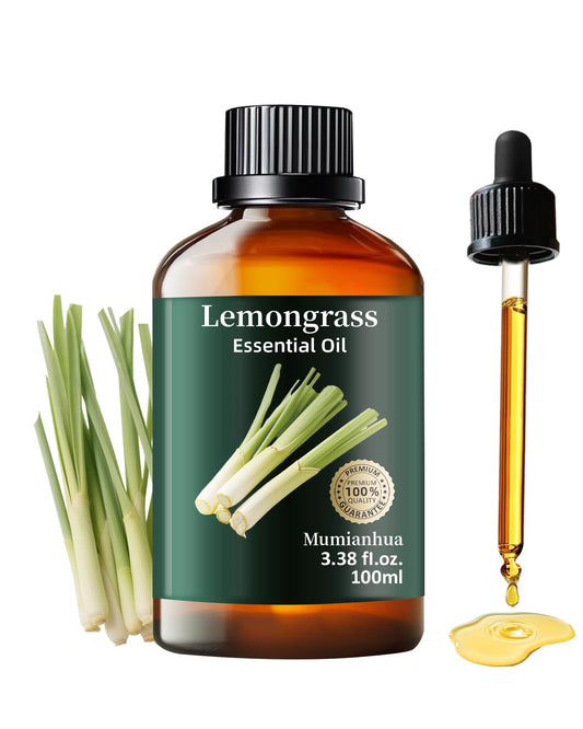 Pure Lemongrass Essential Oil bottle - 3.38 fl oz