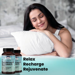 Relaxation and stress relief concept with magnesium glycinate
