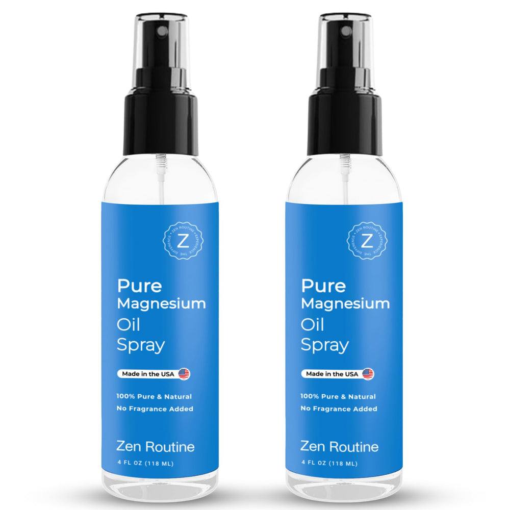 Pure Magnesium Oil Spray 4oz 2-pack packaging
