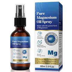 Pure magnesium oil spray bottle 60 ml