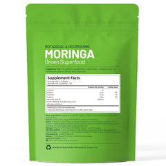 Product packaging and branding for Pure Moringa Capsules