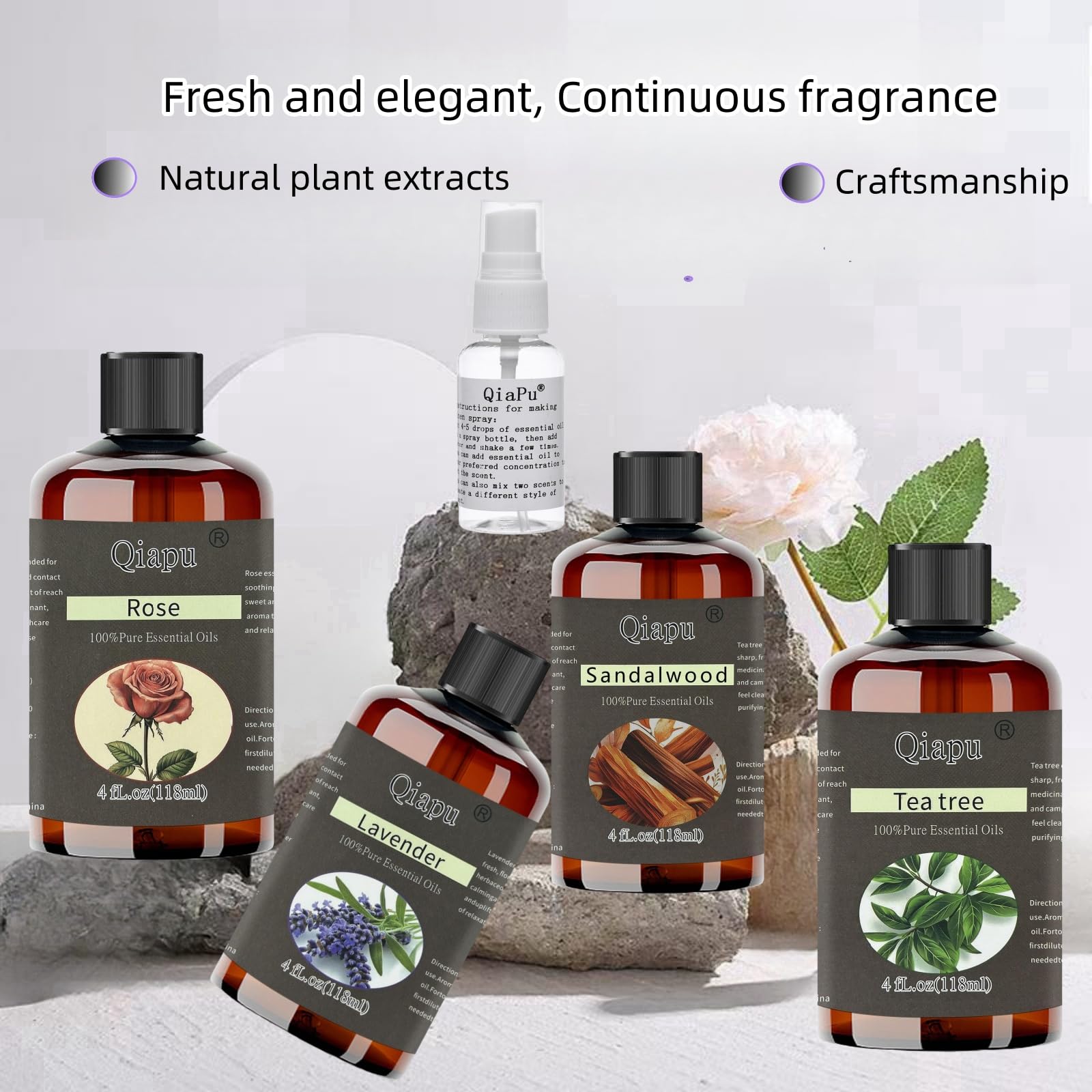 Diffuser emitting calming aroma with essential oil