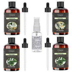 Dropper bottle of pure natural aromatherapy essential oil for diffusers