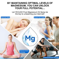 Pure natural magnesium chloride spray