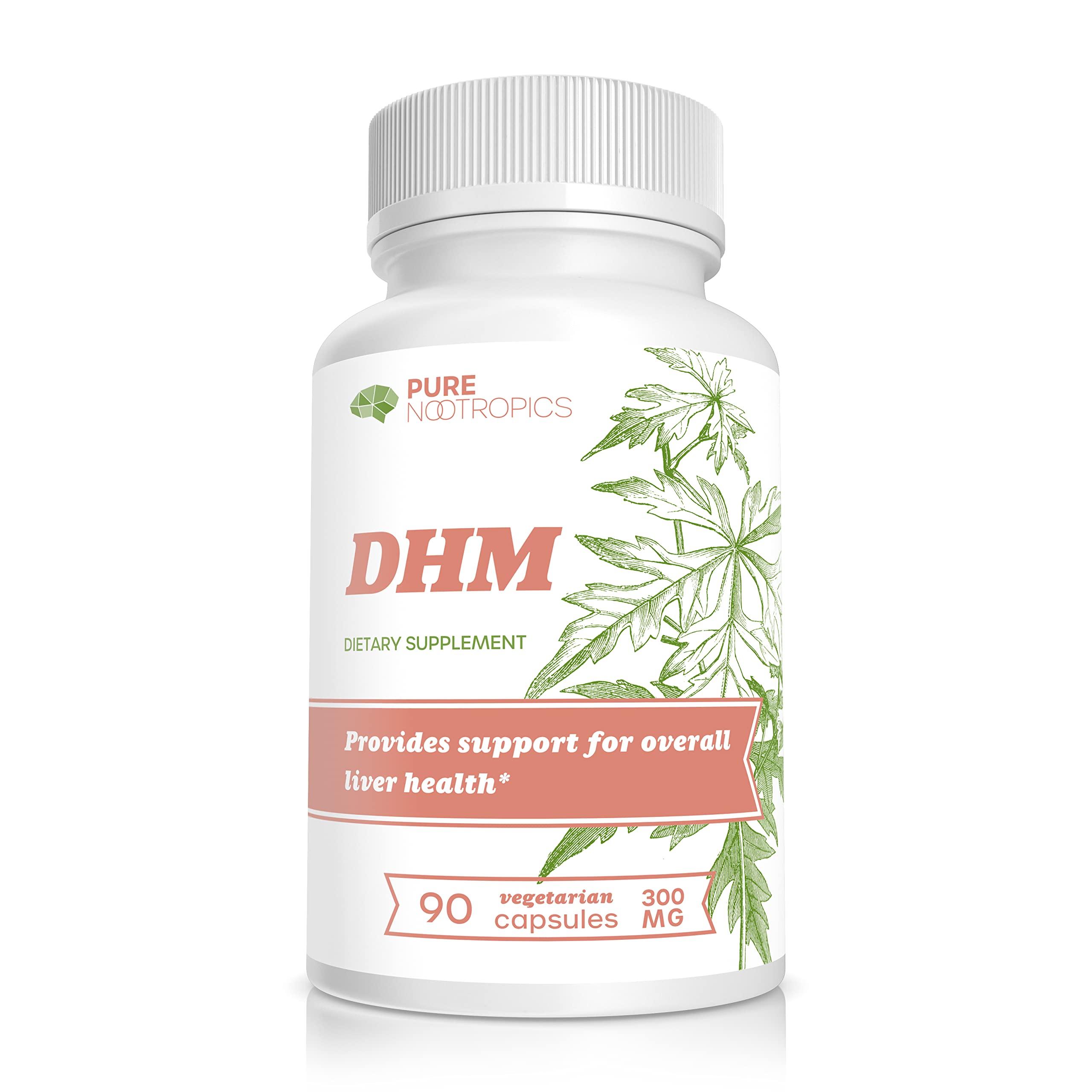 Pure Nootropics DHM 300 mg capsules