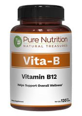 Pure Nutrition Vitamin B12 1500mcg methylcobalamin vegetarian tabs package