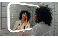 Pure Original Ingredients on a clean counter illustrating simple, effective skin care routine.