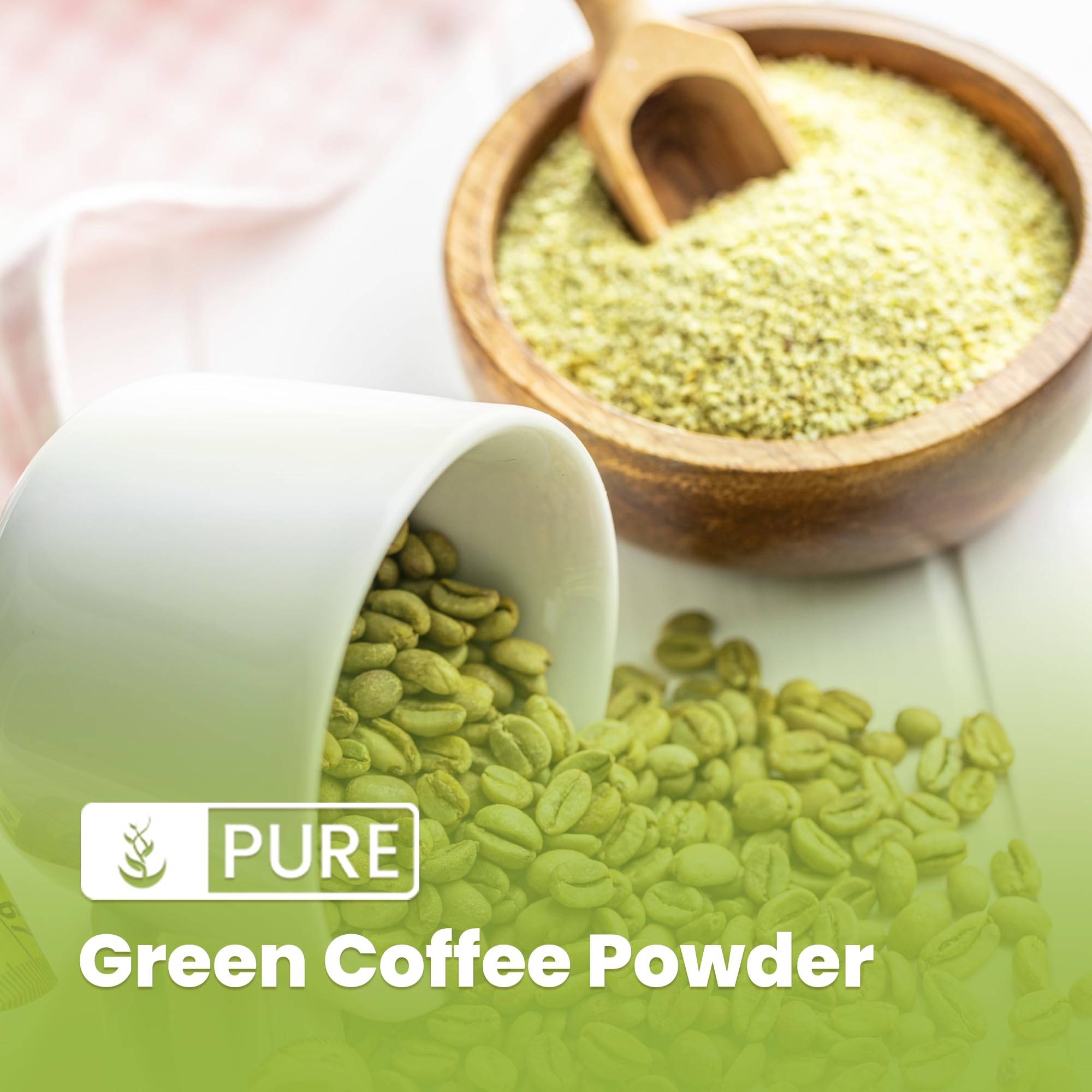 Gluten-free green coffee bean extract packaging