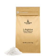 Pure Original Ingredients L-Arginine bottle front view
