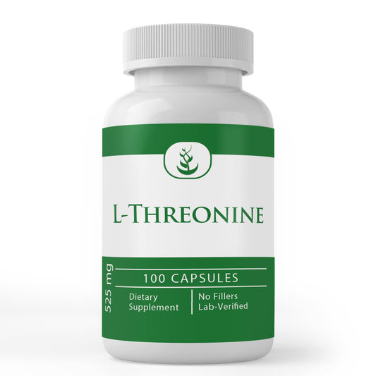 Pure Original Ingredients L-Threonine Capsules – 100 capsules