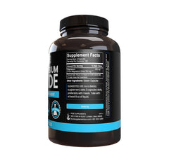 Label highlighting no fillers and pure original ingredients