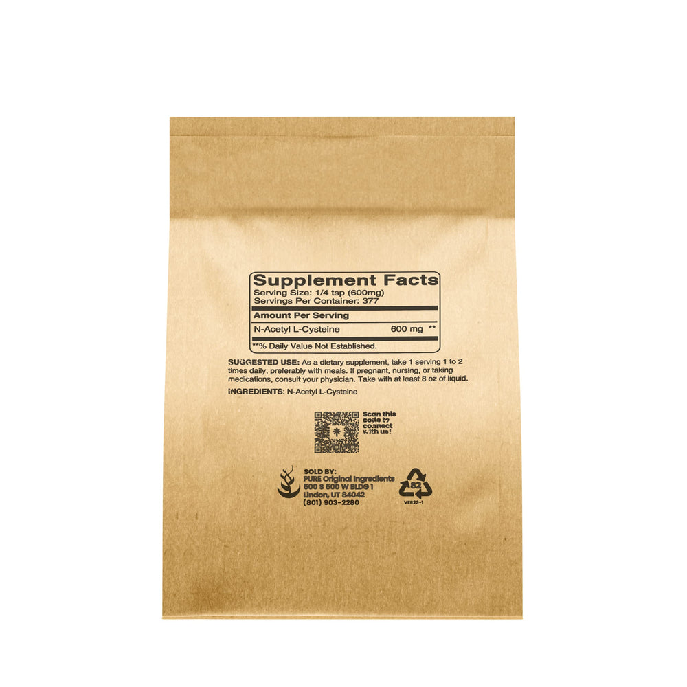Pure Original Ingredients NAC single-ingredient supplement