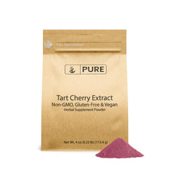 Pure Tart Cherry Extract 4oz bottle front view