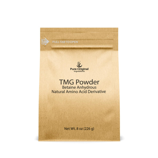 Pure Original Ingredients TMG Powder 8 oz – front view