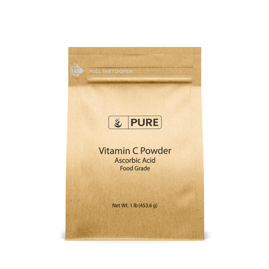 Bottle of Pure Original Ingredients Vitamin C Powder 1 lb