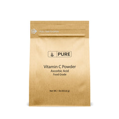 Bottle of Pure Original Ingredients Vitamin C Powder 1 lb